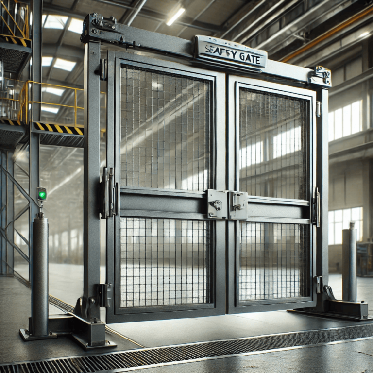 Imagen Puertas de Seguridad Abatibles: Proporcionamos puertas abatibles seguras y funcionales para controlar accesos, ideales tanto para áreas industriales como comerciales.